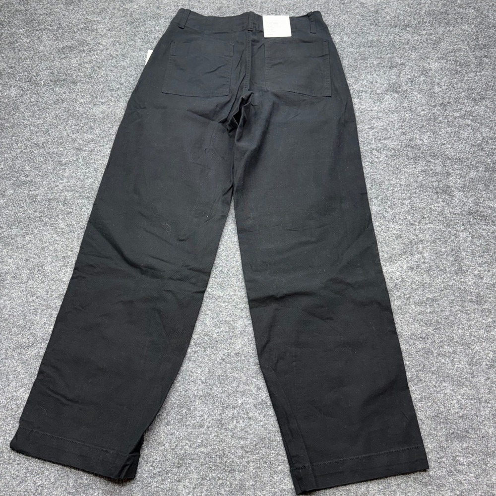 A New Day Womens Black High Rise Straight Leg Stretch Pants Size 4R 018 04 7884 - Picture 11 of 11